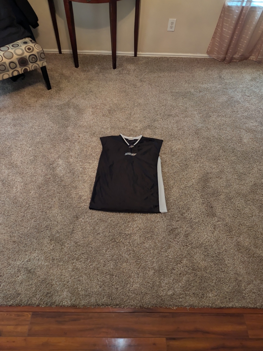 Vintage 90s Teamwork Athletic Apparel Guy Mesh Basketball Jersey Tank Top sz LG